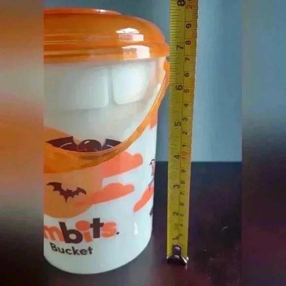 Tim Hortons 2023 Halloween Glow in the Dark Bucket Bats Spooky - Picture 7 of 8